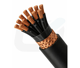 CABO CONTROLE 10 X 0,75mm VIAS NUM BLIN MALHA COBRE NU 500V PVC 70C PR NBR 7289