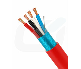 CABO ALARME DE INCENDIO 1 X 4 X 1,0mm VIAS COL BFA 600V 105C VM NBR 17240