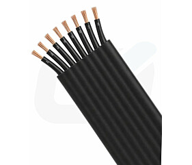 CABO CHATO 8 X 4,0mm VIAS NUM. 0,6/1KV PVC 70C PR NBR 7289