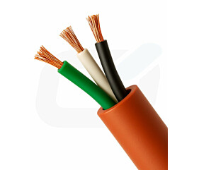 CABO 3 X 0,5mm² VIAS COLOR SILICONE 300C 750V MR