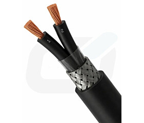 CABO CONTROLE 2 X 0,5mm VIAS NUM BLIND MALHA COBRE SN 500V PVC 70C PR NBR 7289