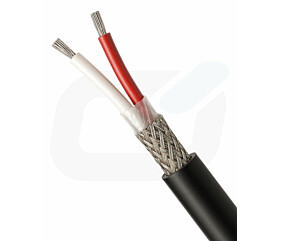 CABO AFT 2 X 18AWG VIAS COL BLIND MALHA COBRE SN 300V PVC 70C PR