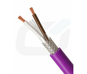 CABO CAN BUS 120 OHMS 1 X 2 X 22AWG/7F CL2 PEC 300V BT SN PVC 70C VIO